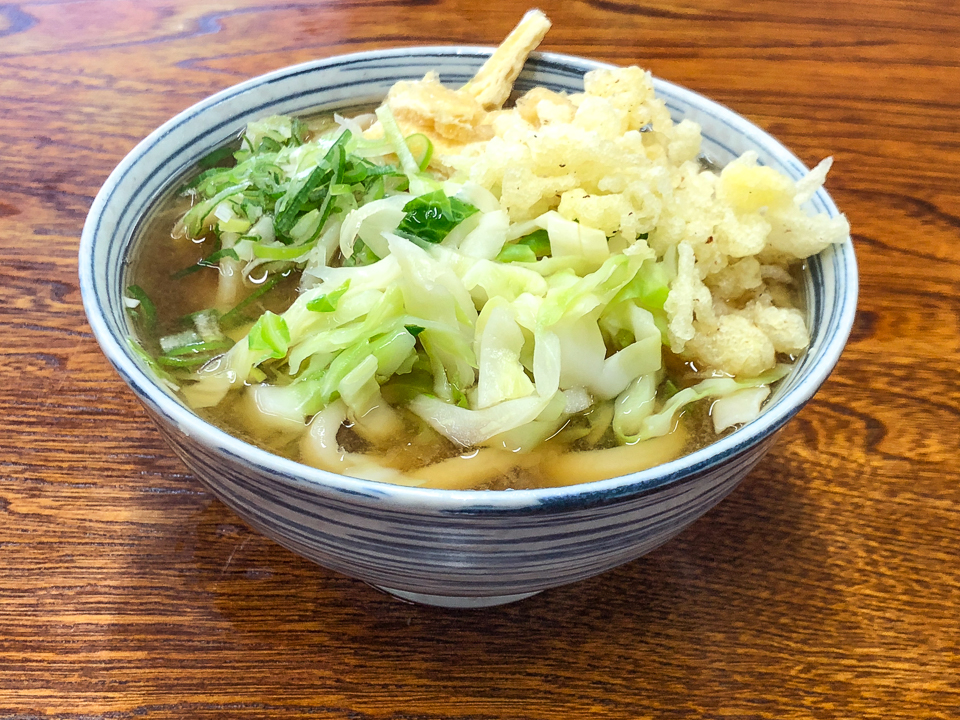 河口湖にある吉田のうどん人気店、たけ川うどん