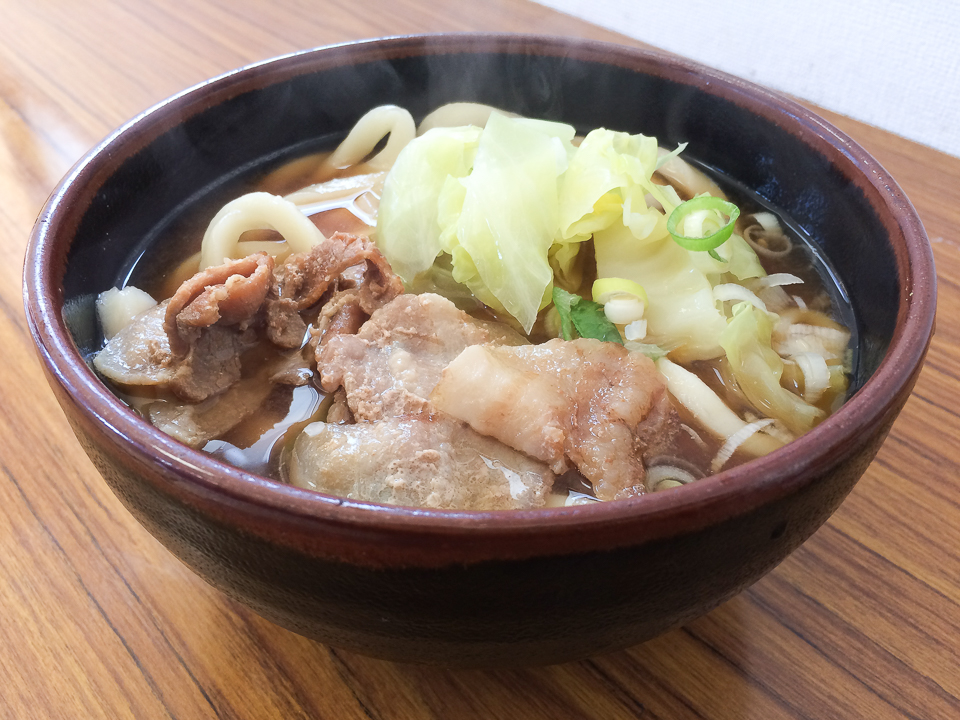 噛んで食べる？極太の手打ち麺　吉田のうどん くらよし