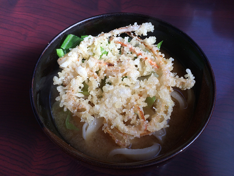 天ぷらうどん