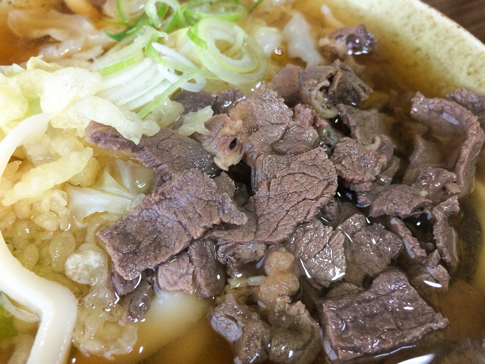 吉田のうどん東裏 肉