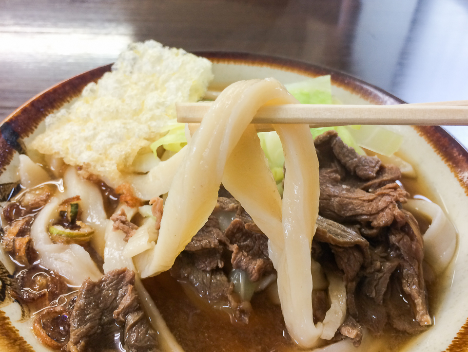 忍野村 吉田のうどん彦兵衛うどん 麺
