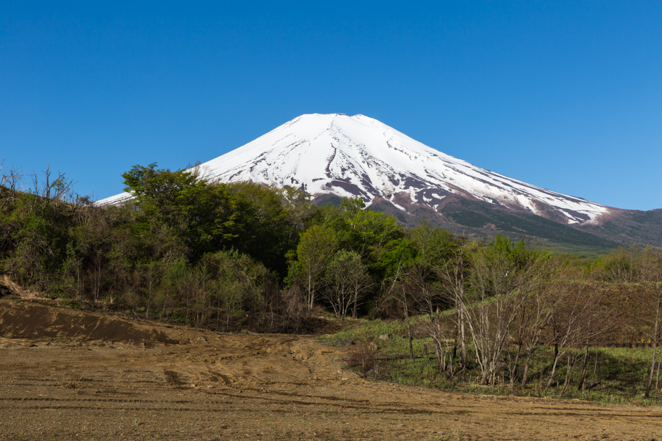 北富士演習場からの富士山