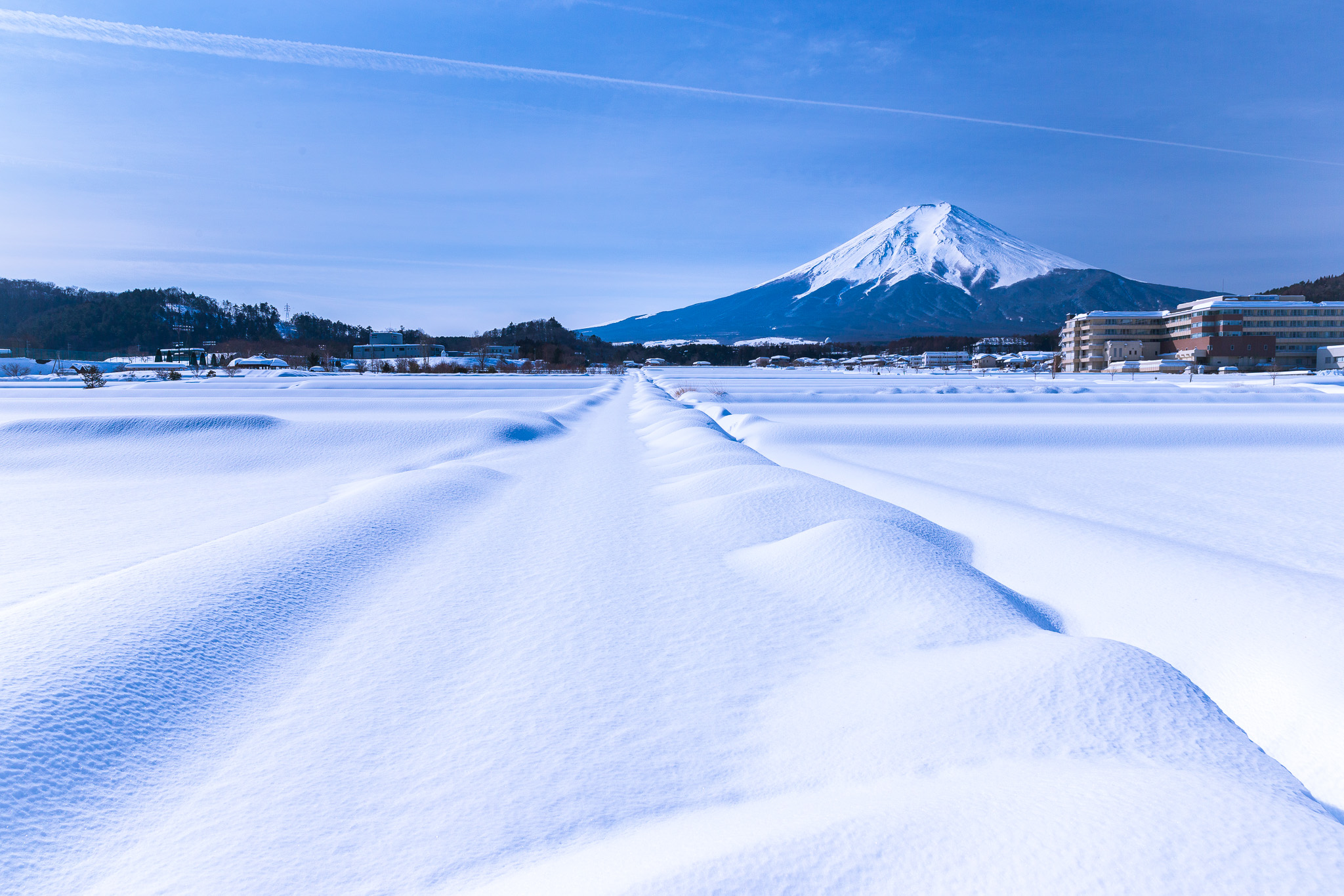 【富士山写真】 2月17日の富士吉田市