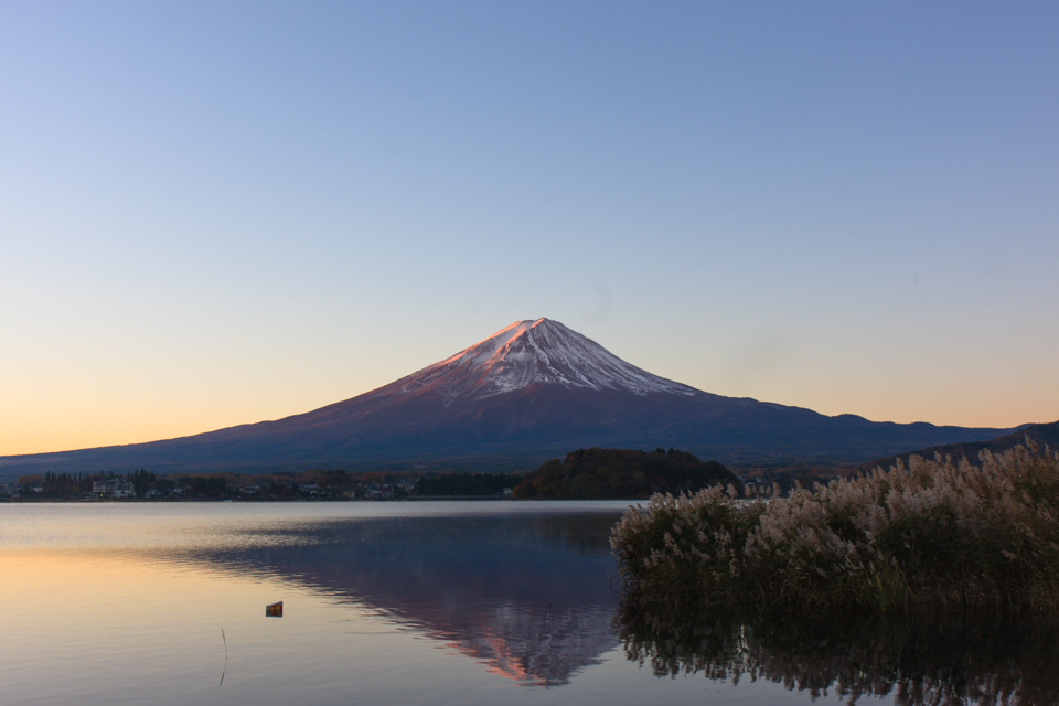 【富士山写真】 久しぶりに河口湖 大石公園