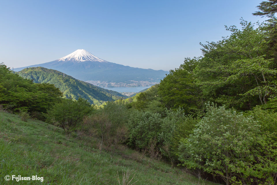 【富士山写真】 天下茶屋から西川林道へ