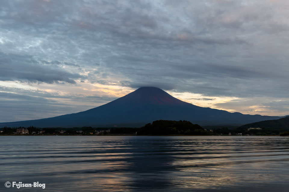 河口湖大石公園からの富士山