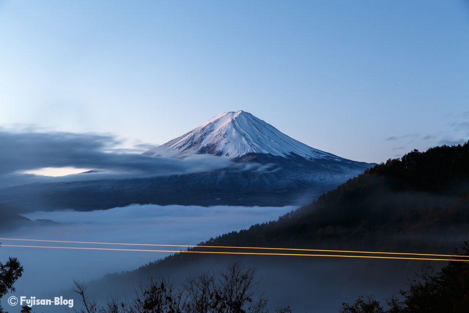 御坂峠からの富士山