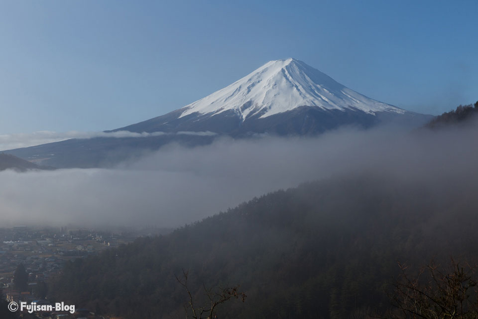富士見橋からの富士山