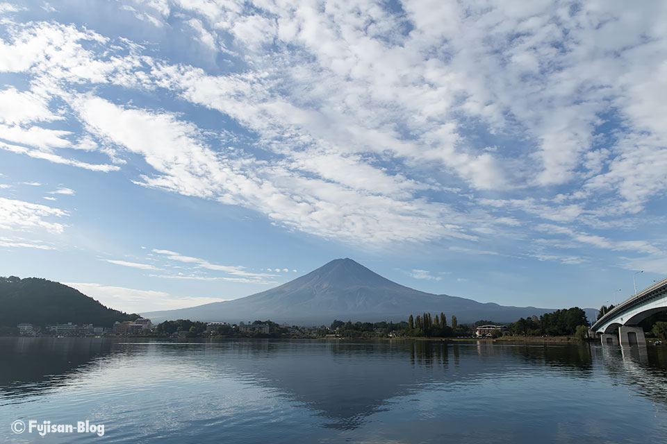 【富士山写真】逆さ富士を狙って河口湖へ
