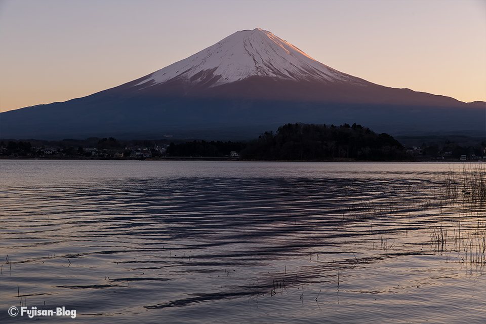 【富士山写真】2016年最後の日の入り