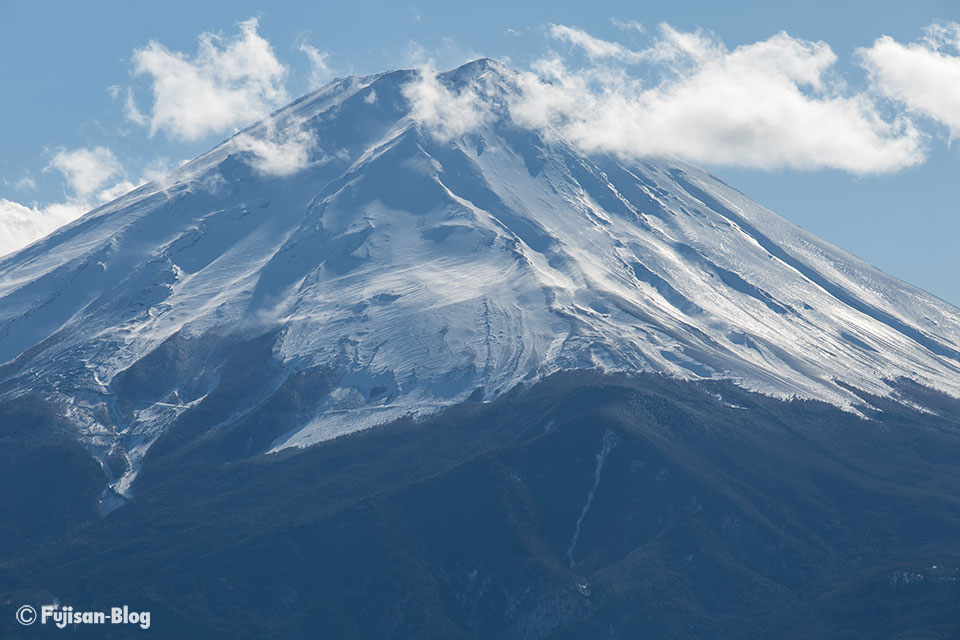 【富士山写真】河口湖から昼間の富士山