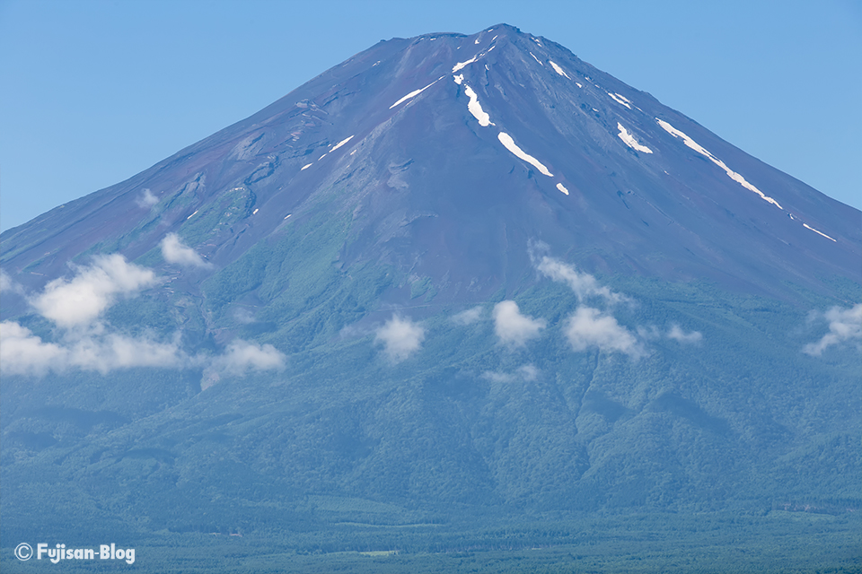 【富士山写真】2017年河口湖からの夏富士