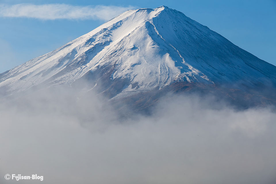 【富士山写真】2017年 富士山冠雪