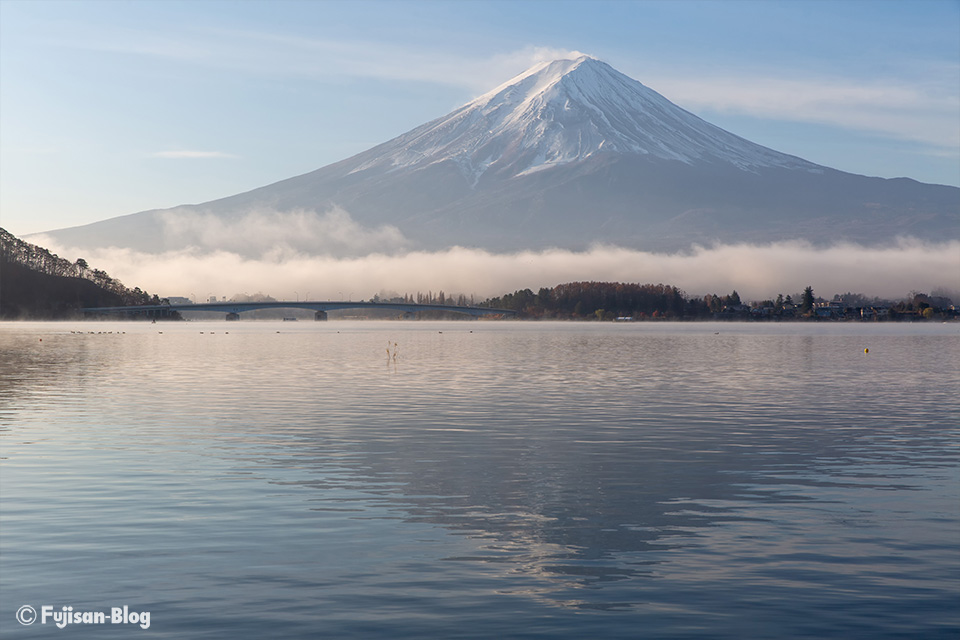 【富士山写真】2018年河口湖からの富士山（12/1）