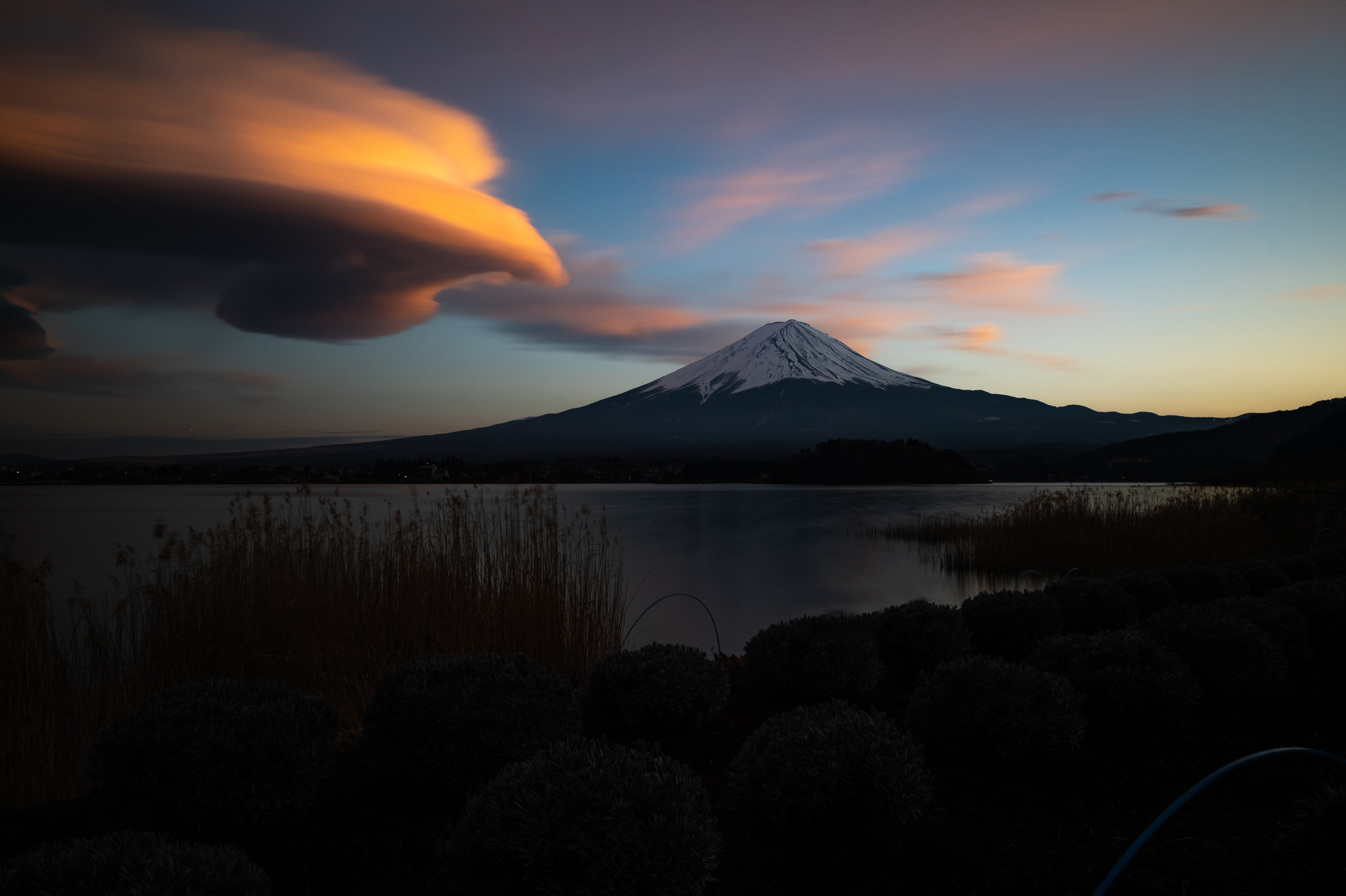 【富士山写真】2020年河口湖の吊るし雲（2/15）