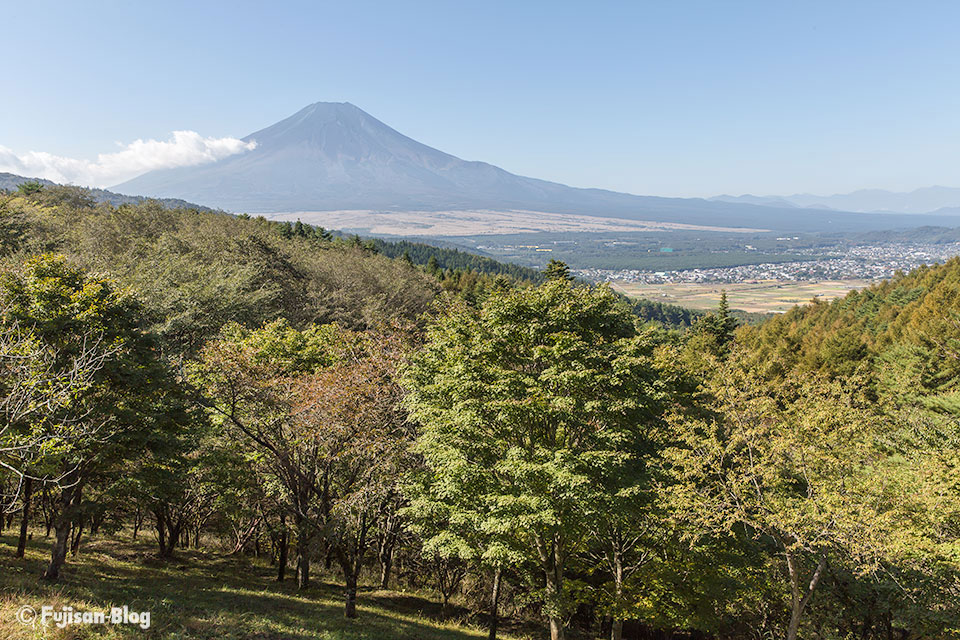 【富士山写真】忍野村二十曲峠からの富士山