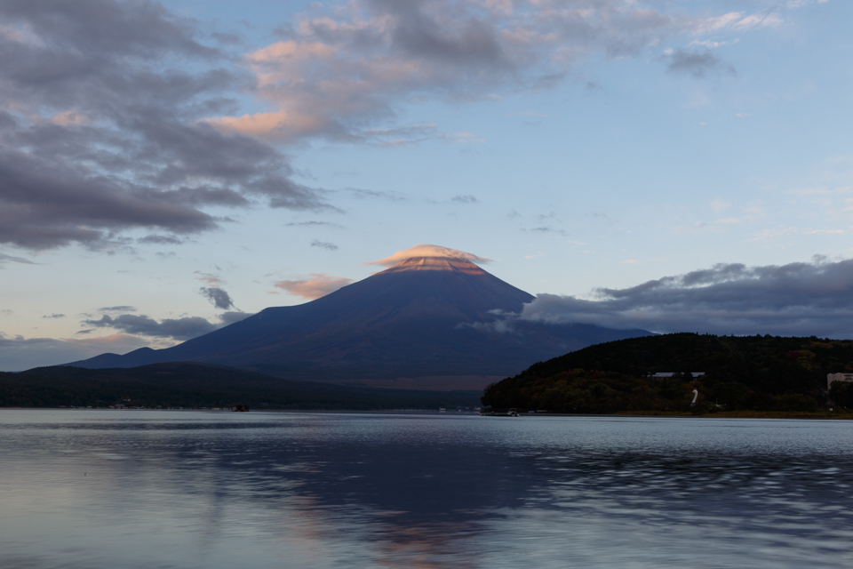 山中湖からの富士山