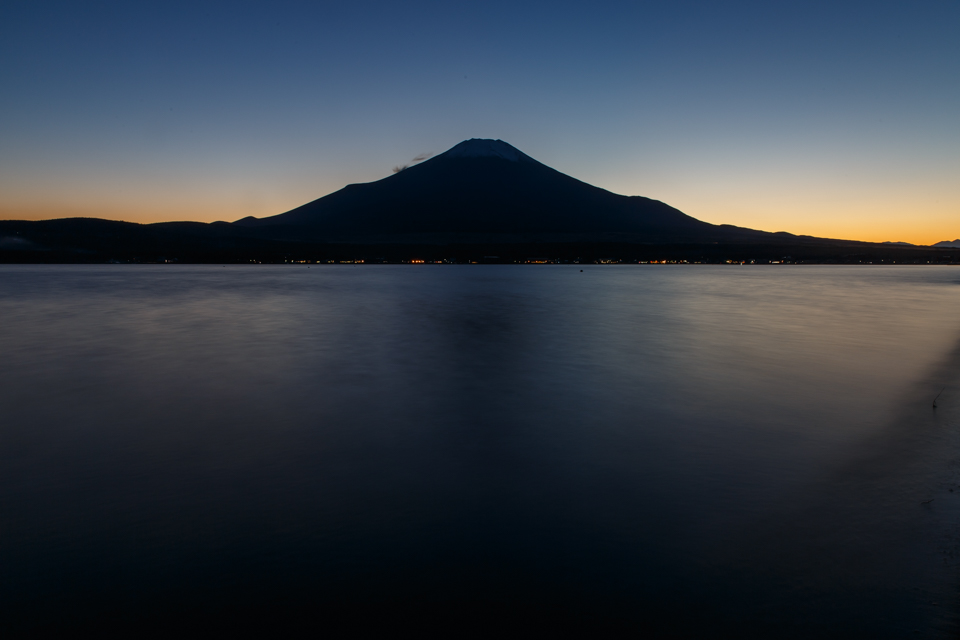 山中湖からの富士山