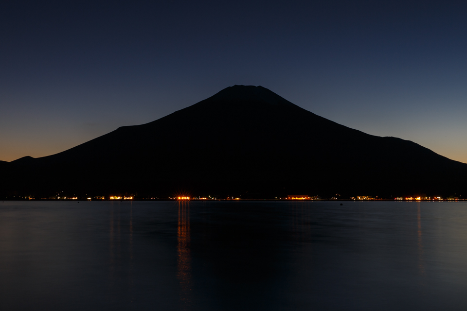 山中湖からの富士山