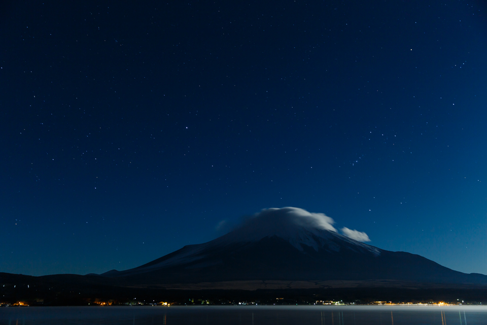 山中湖からの富士山