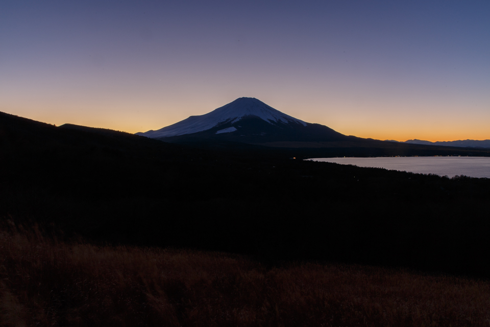 【富士山写真】 山中湖パノラマ台からの富士山