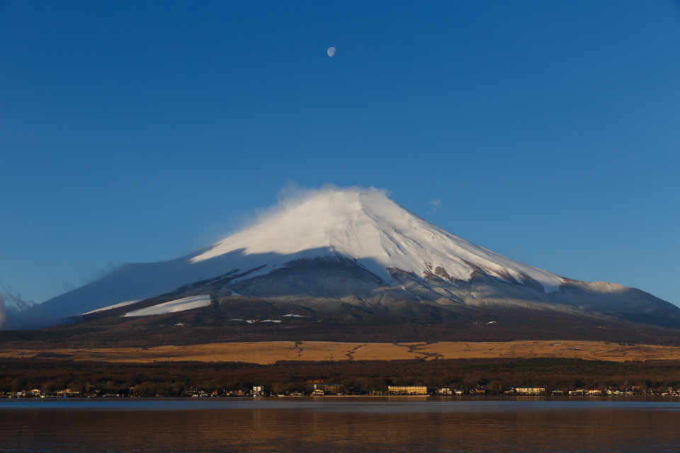 山中湖からの富士山