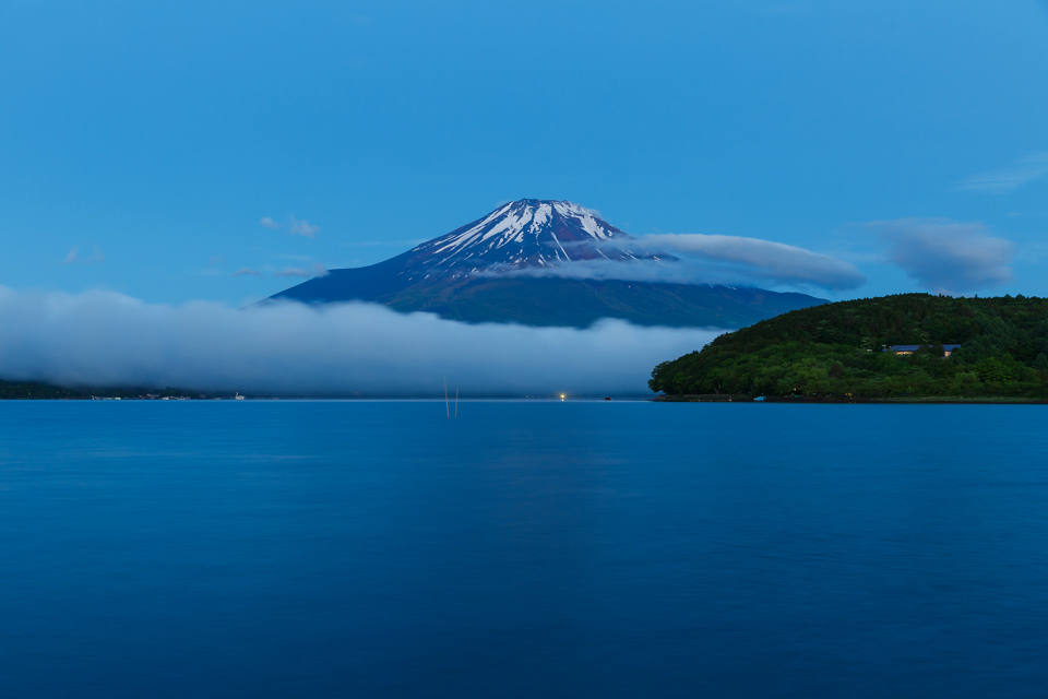 山中湖からの富士山