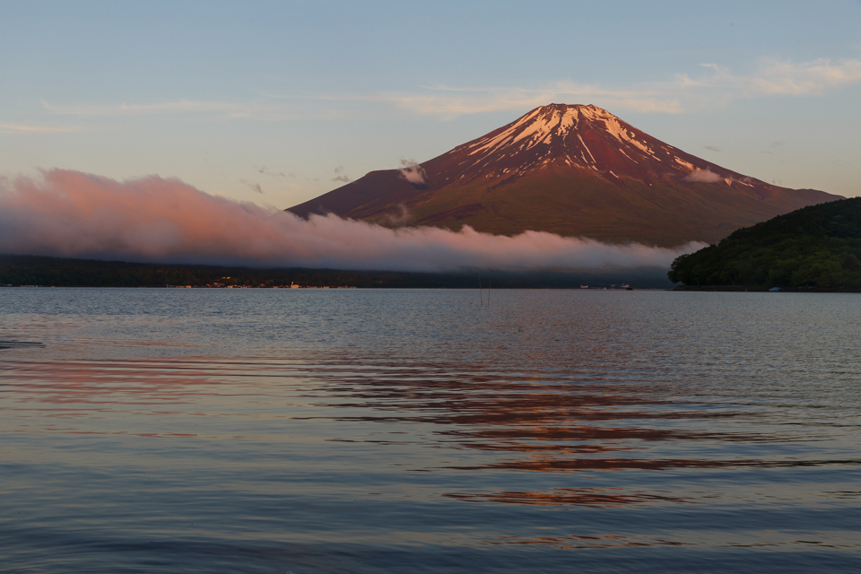 山中湖からの富士山
