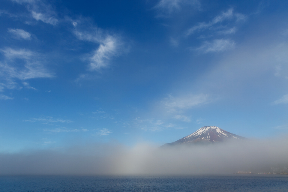 山中湖からの富士山