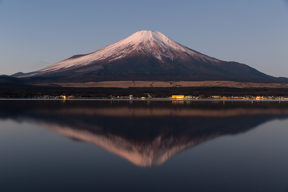 山中湖からの富士山