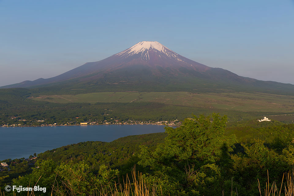 【富士山写真】山中湖大平山からの富士山