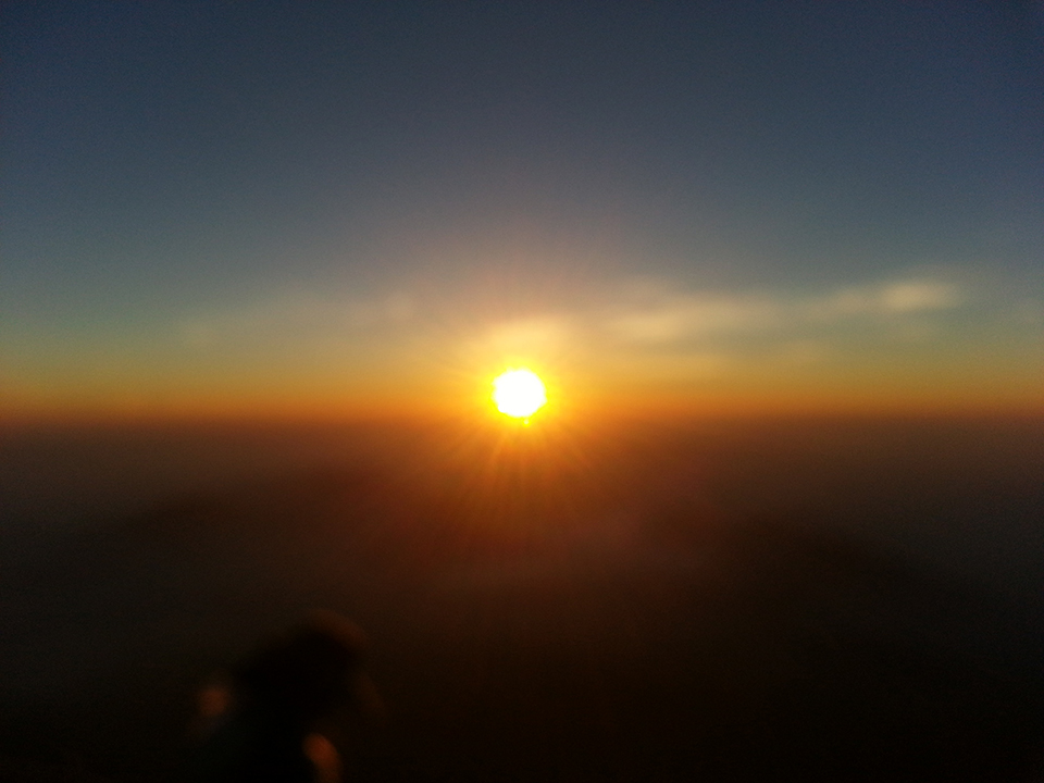 ［富士山・ご来光写真］2014年7月16日