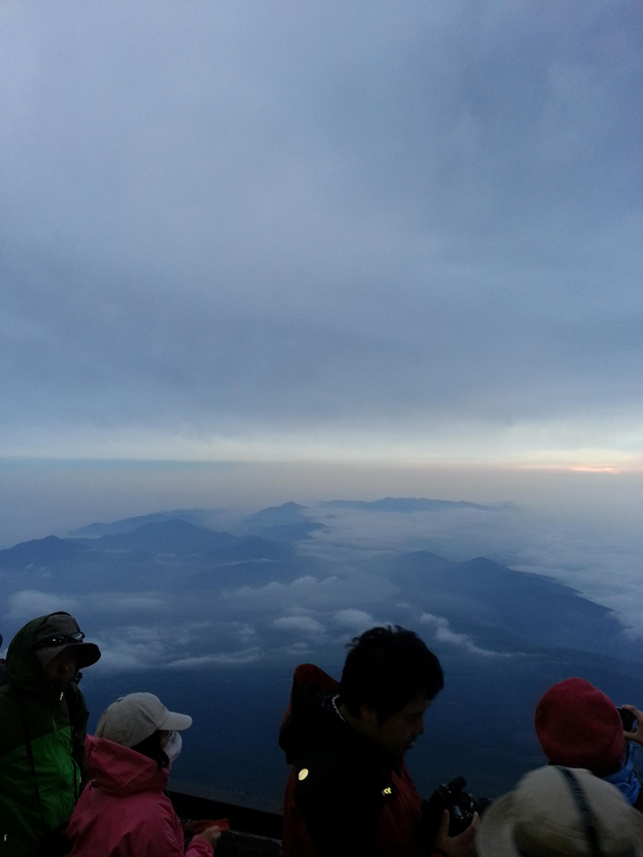 ［富士山・ご来光写真］2014年7月18日