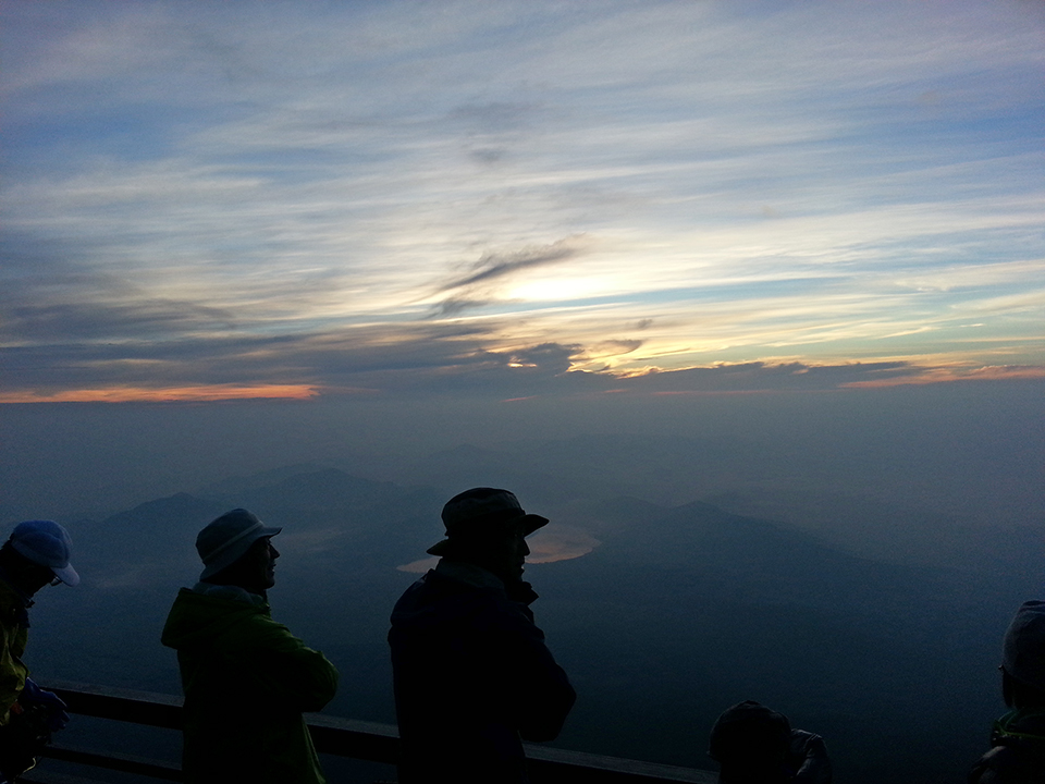 ［富士山・ご来光写真］2014年7月23日