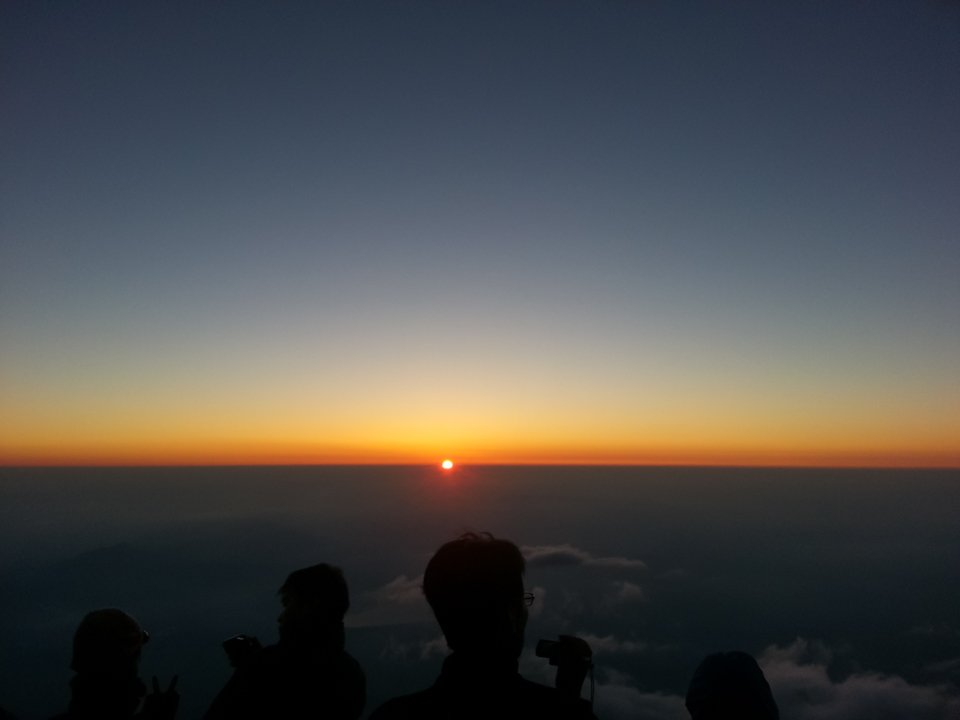 ［富士山・ご来光写真］2014年7月29日