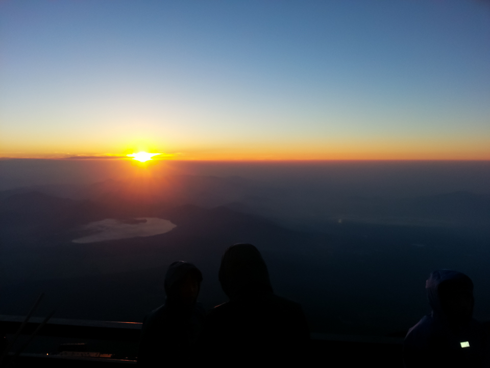 ［富士山・ご来光写真］2014年7月30日