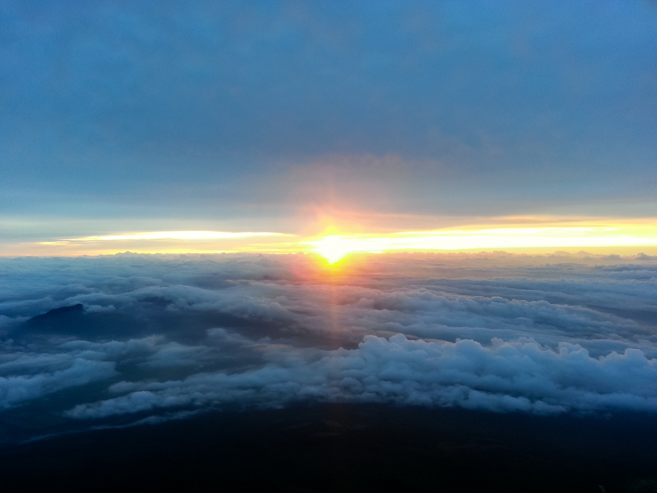 ［富士山・ご来光写真］2014年8月9日