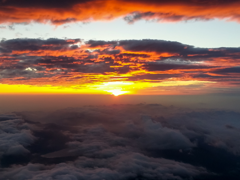 ［富士山・ご来光写真］2014年8月13日