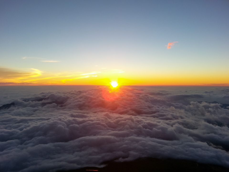 ［富士山・ご来光写真］2014年8月17日