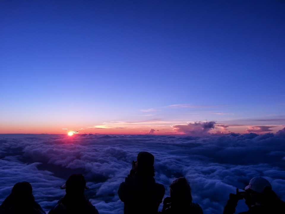 ［富士山・ご来光写真］2014年8月18日