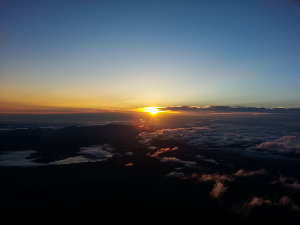 ［富士山・ご来光写真］2014年9月2日