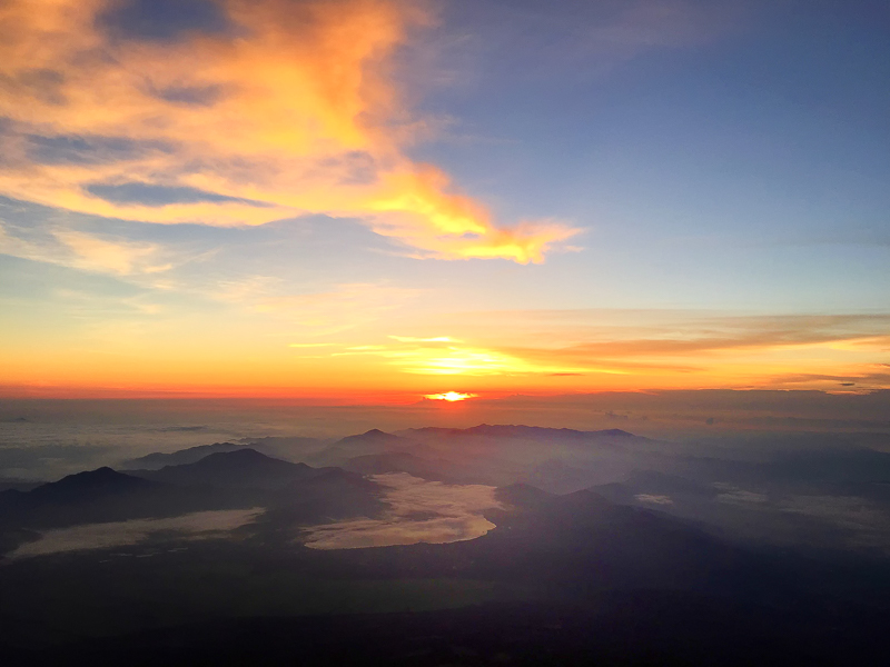 【富士登山情報】2016年8月4日　ご来光写真