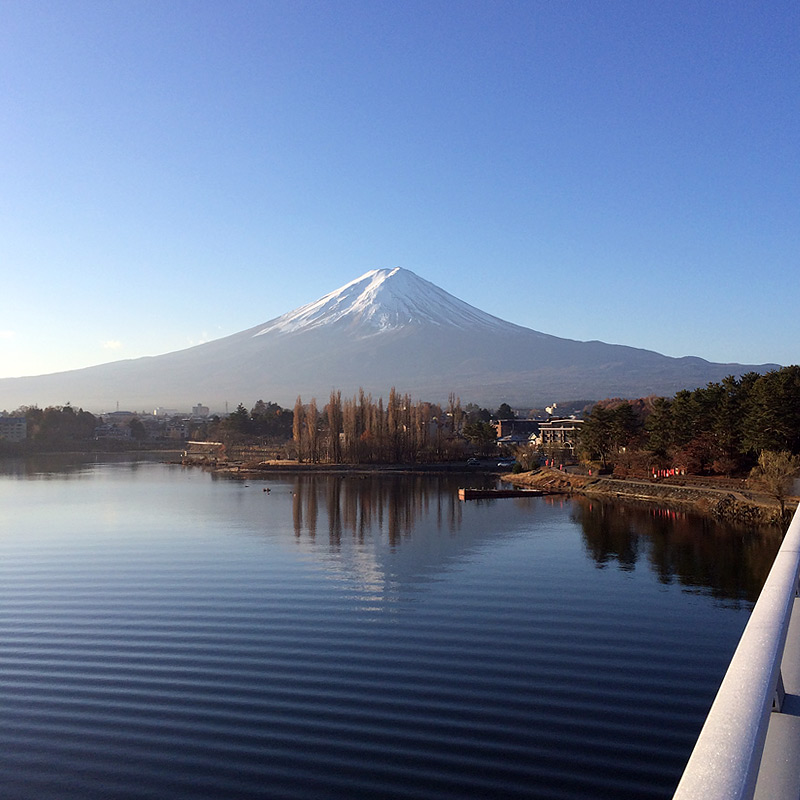 久しぶりの河口湖ポタリング