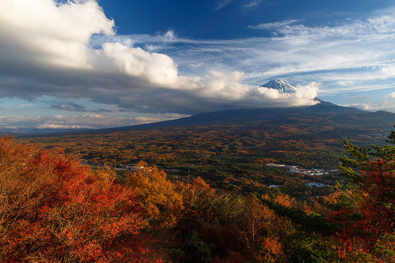 TIME LAPSE 富士山と紅葉 in 鳴沢村