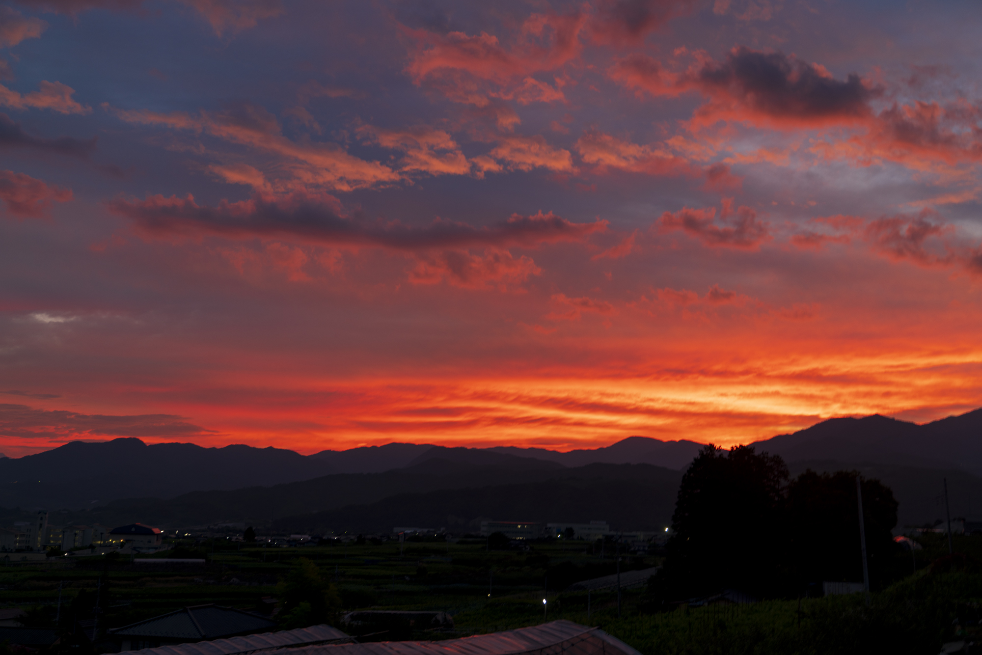 夕焼け